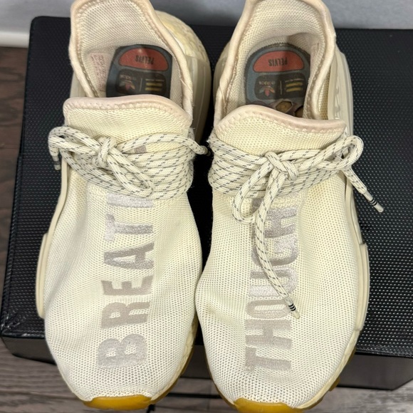 Adidas NMD Hu Trail Pharrell Now Is Her Time Cream White - Picture 8 of 10